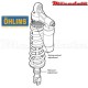 Amortisseur Ohlins ~ KTM SX 520 (2001-2002) ~ KT 295 (S46PR1C2Q1)