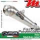 Ligne complète d'échappement ~ DUCATI HYPERMOTARD 796 2010 - 2012 ~ GPR FAST CAN POWERCONE - Version RACING