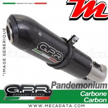 Ligne complète d'échappement ~ DUCATI HYPERMOTARD 796 2010 - 2012 ~ GPR PANDEMONIUM - Version RACING - 2 en 1