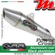 Ligne complète d'échappement ~ DUCATI HYPERMOTARD 796 2010 - 2012 ~ GPR POWER CROSS - Version RACING