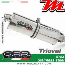 Silencieux Pot d'échappement ~ HONDA CROSSRUNNER 800 VFR 800 X 2011 - 2014 ~ GPR TRIOVAL