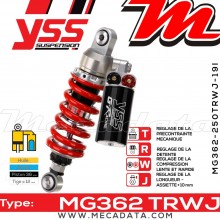 Amortisseur ~ YSS MG362-250TRWJ19I-858 