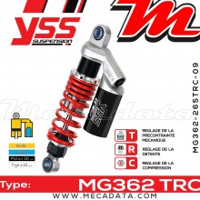 Amortisseur ~ YSS MG362-265TRC-09-858 