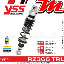 Amortisseur ~ YSS RZ366-300TRL-03-88 