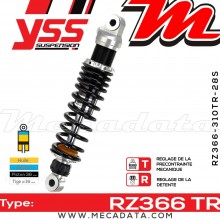 Amortisseur ~ YSS RZ366-310TR-28S-88 