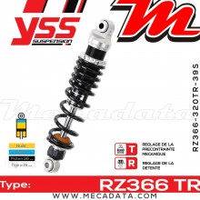 Amortisseur ~ YSS RZ366-320TR-39S-88 