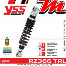 Amortisseur ~ YSS RZ366-320TRL-07S-88 