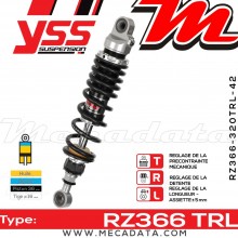 Amortisseur ~ YSS RZ366-320TRL-42-88 