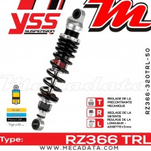 Amortisseur ~ YSS RZ366-320TRL-50-88 