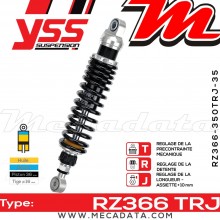 Amortisseur ~ YSS RZ366-350TRJ-35-88 