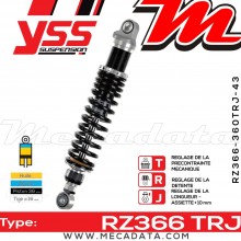 Amortisseur ~ YSS RZ366-360TRJ-43-88 