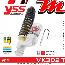 Amortisseur ~ YSS VK302-280T-06AL-388 