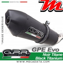 Silencieux Pot d'échappement ~ GPR GPE Evo Ann. Black Titanium 