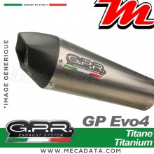 Silencieux Pot d'échappement ~ GPR GP Evo4 Titanium 