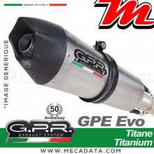 Ligne complète d'échappement ~ GPR GPE Evo Ann. Titanium 