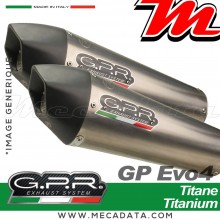 Silencieux Pot d'échappement ~ GPR GP Evo4 Titanium BI 