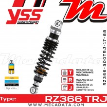 Amortisseur ~ YSS RZ366-300TRJ-17-88 