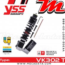 Amortisseur ~ YSS VK302-200T-03-888 