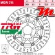 Disque de frein Avant ~ Kawasaki ZZR 500 (ZX500C) 1990-1992 ~ TRW Lucas MSW 215 