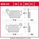 Plaquettes de frein Arrière ~ Gas Gas MC 250 1995-2002 ~ TRW Lucas MCB 672 RSI 