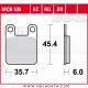 Plaquettes de frein Avant ~ Derbi 100 Atlantis 2T 2000-2001 ~ TRW Lucas MCB 535 SR 