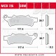 Plaquettes de frein Avant ~ Aprilia 300 Atlantic i.e. 2010-2011 ~ TRW Lucas MCB 726 SRM 