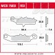 Plaquettes de frein Avant Droite ~ Kawasaki KFX 450 SF450B 2007+ ~ TRW Lucas MCB 758 RSI 
