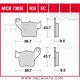 Plaquettes de frein Arrière ~ Honda CRE 450 F Supermoto HM-Italy 2002-2003 ~ TRW Lucas MCB 730 EC 