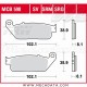 Plaquettes de frein Avant TRW Lucas MCB 598 SV pour Honda CB-1 400 F NC27 89-90 