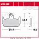 Plaquettes de frein Arrière ~ Honda SZX 50 X8R-S, X8R-X AF49 1998+ ~ TRW Lucas MCB 686 