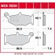 Plaquettes de frein Arrière ~ Suzuki GSXR 1000 WVCL 2007-2008 ~ TRW Lucas MCB 783 SH 