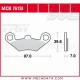 Plaquettes de frein Avant ~ Polaris 450 Sportsman 2006-2007 ~ TRW Lucas MCB 761 SI 