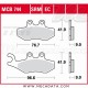 Plaquettes de frein Arrière ~ Piaggio 300 Carnaby i.e. M60 2012+ ~ TRW Lucas MCB 744 SRM 