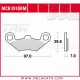 Plaquettes de frein Avant ~ Peugeot 400 Metropolis 2015+ ~ TRW Lucas MCB 874 SRM 