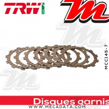 Disques d'embrayage garnis ~ Honda TRX 250 R TE12 1986-1989 ~ TRW Lucas MCC 145-7 