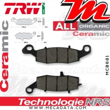 Plaquettes de frein Avant Droite ~ Kawasaki VN 1500 NOMAD, NOMAD Fi VNT50G/L 1998-2003 (AU market) ~ TRW Lucas MCB 681 