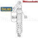 Amortisseur Ohlins ~ HONDA CB 750 F BOL D OR (1980-1984) ~ HO 140 (S36P)