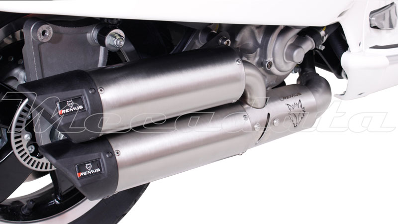 Exhaust pipe Remus RSC Dual Flow Carbon without cat Vespa GTS 300 ie